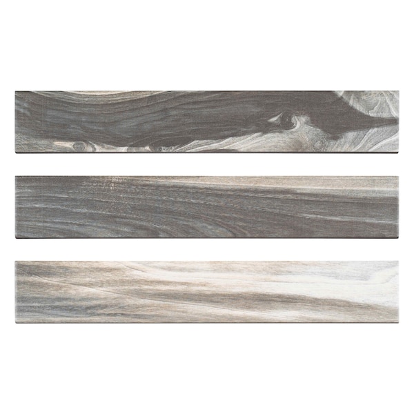 Andova Tiles Nabo 3 in. x 18 in. Porcelain Wood Look Subway Wall and Floor Tile SAM-ANDNAB491 - main